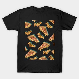 Tasty pizza slyce pattern T-Shirt